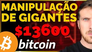 BITCOIN MANIPULAÇÃO DE GIGANTES E $13'600!! [Celsius...]