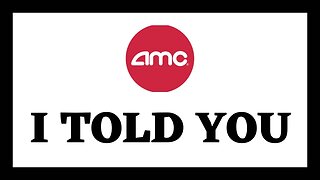 AMC STOCK | APES I TOLD YOU!!