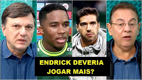 "NÃO TEM JEITO! Pra mim, seria MELHOR o Endrick..." ENTREVISTA SINCERA no Palmeiras GERA DEBATE!