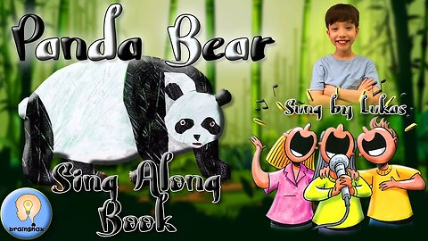 Panda Bear Song | Panda Bear, Panda Bear what do you see? | Sing Along Song