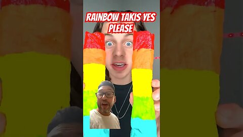 Rainbow Takis Spice King #takisfuego #taki #rainbowtaki #shorts