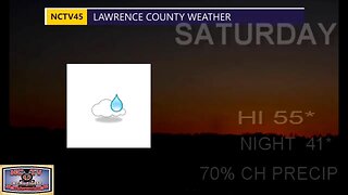 NCTV45 LAWRENCE COUNTY 45 WEATHER TUESDAY OCTOBER 17 2023