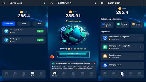 Earth Coin | EC Token Mining | New Crypto Mining Airdrop on Telegram | Token Airdrop 2024