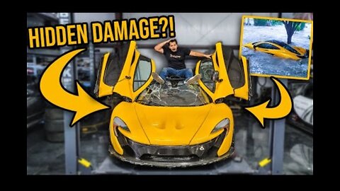 Rebuilding A Flooded 2000000 McLaren P1 Part 1