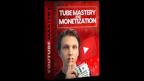 Tube Mastery and Monetization by Matt Par Digital - membership area