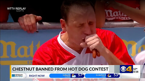 June 12, 2024 - Champion Eater Joey Chestnut Banned From Hot Dog Contest