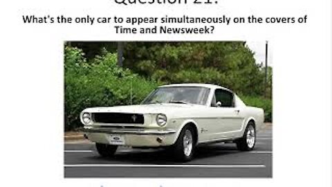 39 Car Trivia Questions In 10 Minutes - Over 100 Car Facts - Can You Do It? | MichaelWilliams67