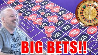 🔥BIG BETS🔥 15 Spin Roulette Challenge - WIN BIG or BUST #22