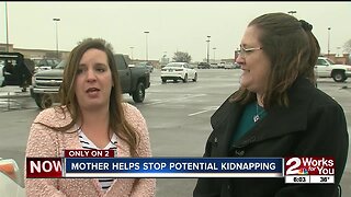 Mother helps stop potential kidnapping