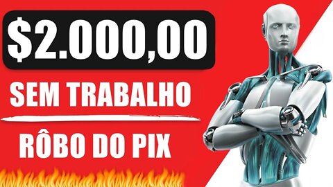 Esse Novo RÔBO DO PIX Te Paga $2.000 Enquanto Você Dorme (Ganhar Dinheiro Online)