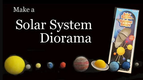 Make a Solar System Diorama with the Floracraft Kit