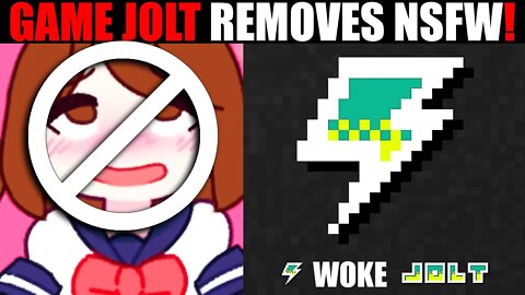 Indie Hosting Platform GAME JOLT SUDDENLY BANS ADULT NSFW GAMES! #Shorts