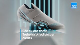 Check Out These Tesla-Inspired Soccer Cleats!