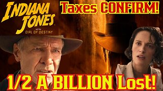 Disney Lucasfilm FAILED! Tax Documents PROVE Indy 5 LOST Half A BILLION Dollars