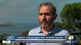 Climate Change: A growing wildfire season