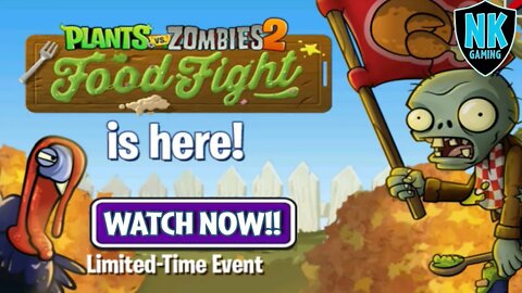 PvZ 2 - Piñata Party - November 14, 2022 - Food Fight - Day 1