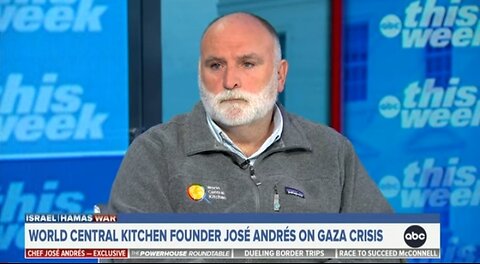 Aid access In Gaza Must be ' daily consistent , and massive,:chef Jose Andres