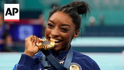 Simone Biles on her mental health challenges after winning gymnastics all-around gold