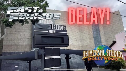 Fast & Furious Delay! | Dark Arts Prep | Universal Studios Hollywood!