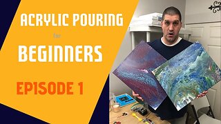 Acrylic Pouring for Beginners - Episode 1 - History and Science