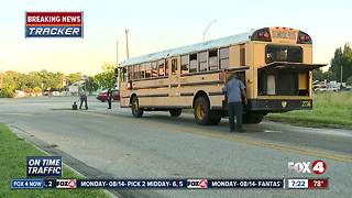 Students evacuated from school bus after mechanical issue