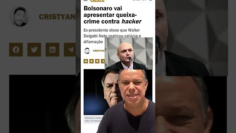 Jair Messias Bolsonaro vai apresentar queixa crime contra hacker CPMI 8 de Janeiro #shortsvideo