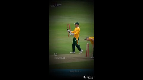 This bowler has also broken the wicket into two pieces!😱😱 #trending1