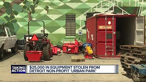 Detroit non-profit robbed of valuable equipment to feed community