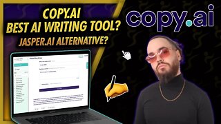 Copy.ai Copywriting Tool: Jasper AI Alternative? Complete Review And Guide 📝 - Josh Pocock