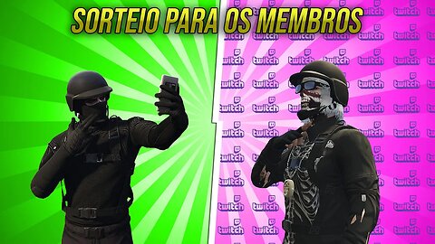 GTA Online: SUPER LIVE COM SORTEIO DE CONTAS SUPER TOPS!