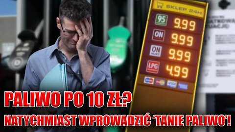 Szok! Paliwo za 10zł?! Konfederacja: Natychmiast wprowadźmy ustawę TANIE PALIWO! \\ Polska LIVE TV