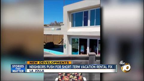 Neighbors push for short-term vacation rental fix