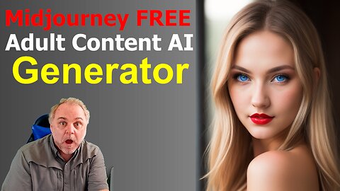 No More Midjourney! This FREE ADULT AI Art Generator Could Make Your $8,500/month Instead!