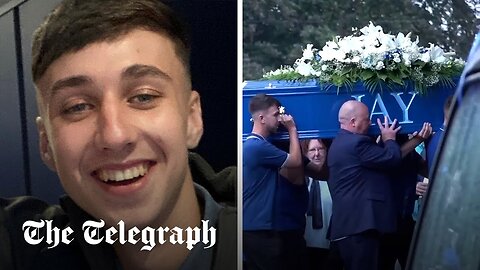 Funeral for Jay Slater held in Accrington