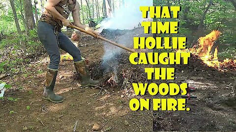(We May Have ADHD) But Our New Homestead Plan MIGHT Just Be Genius! Hollie Starts a Forest Fire 🔥