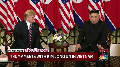Trump meets with Kim Jong-Un in Vietnam