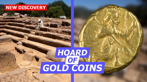 Gold Coin Cache Discovered at Ancient Greek City of Notion