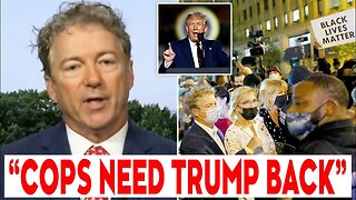 'BIDEN WANTS NO C.OPS' RAND PAUL GETS UP AND HUMILIATES BIDEN'S CORRUPTION WITH B.LM