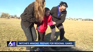 Special Olympics team prepares for snowshoe competition