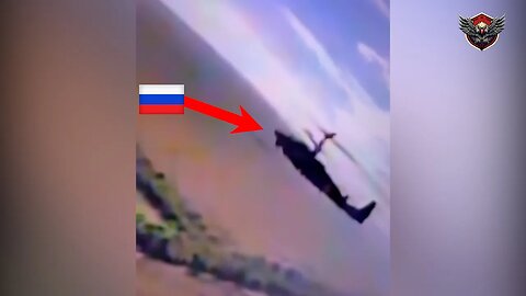 Moment Ukraine FPV Drone Hunt Russian Ka-52 Helicopter