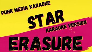 ERASURE ✴ STAR ✴ KARAOKE INSTRUMENTAL ✴ PMK