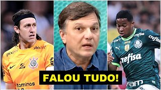 "UMA COISA INACEITÁVEL é..." VEJA o que CHAMOU A ATENÇÃO de Mauro Cezar em Corinthians x Palmeiras!