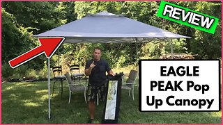 EAGLE PEAK 10x10 Pop Up Canopy Tent