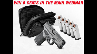 SPRINGFIELD ARMORY HELLCAT PRO MINI #2 FOR 8 SEATS IN THE MAIN WEBINAR