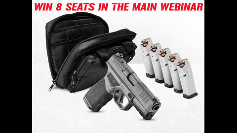 SPRINGFIELD ARMORY HELLCAT PRO MINI #2 FOR 8 SEATS IN THE MAIN WEBINAR