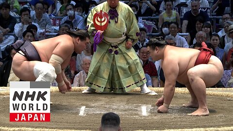 Bout of the Day: Final Day of the July 2024 GRAND SUMO Tournament - NHK WORLD-JAPAN| TN ✅