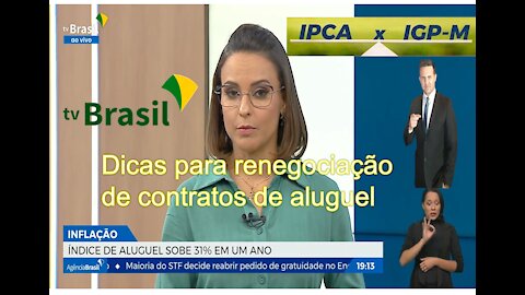 Renegociação de contratos de aluguel (IGPM - IPCA)