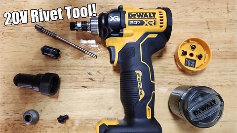 DEWALT DCF403D1 20V XR Brushless 3/16" Rivet Tool Review