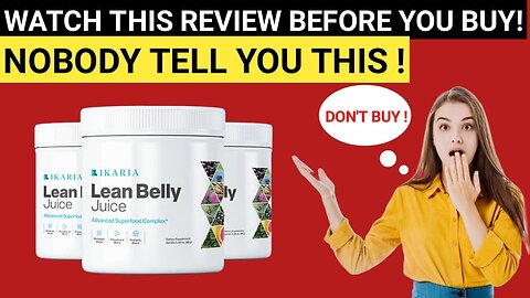 Ikaria Lean Belly Juice Review | Support Healthy Weight Loss