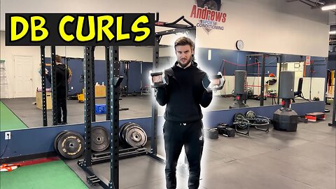 How to do Dumbbell Bicep Curl Exercise | 2 Minute Tutorials